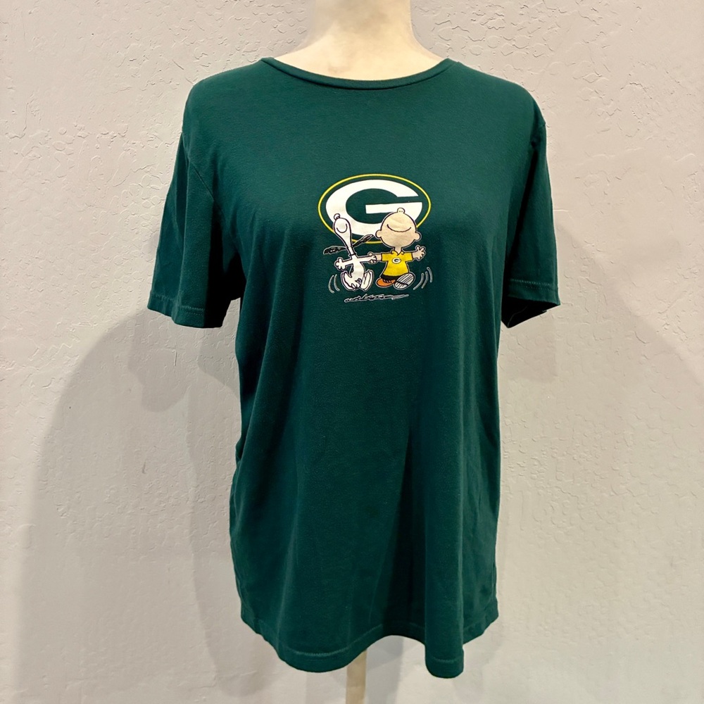 Green Bay Packers x Peanuts Collab Tee - Size Large